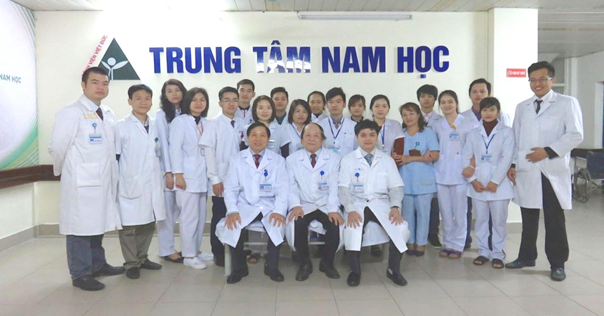 Trung tâm Nam học thuộc Bệnh viện Việt Đức với nhiều chuyên gia hàng đầu cả nước