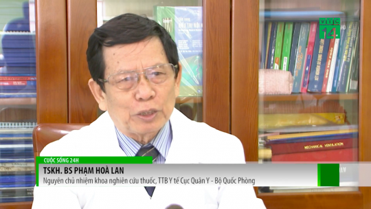 Đại tá, thầy thuốc ưu tú, Bác sĩ Phạm Hoà Lan trên sóng Truyền hình VTC14