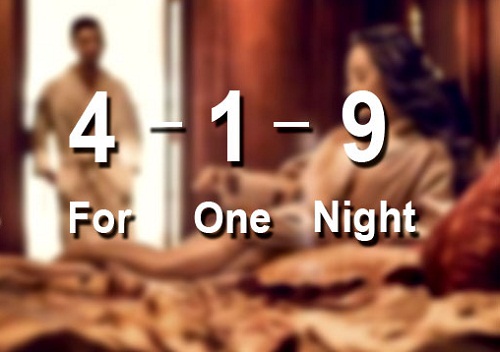 419 = for one night = tình một đêm