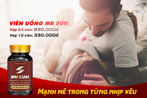 TPBVSK Mr Sun đang được bán với giá 890.000 VNĐ cho một hộp sản phẩm 24 viên, và 390.000 VNĐ cho một hộp sản phẩm 10 viên