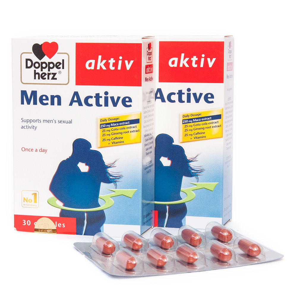 Men Active được sản xuất bởi Tập đoàn dược phẩm Doppel herz của Đức