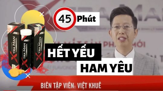 BTV Thể Thao Việt Khuê hết lời ca tụng viên sủi XtraMan khuyên cánh mày râu sử dụng