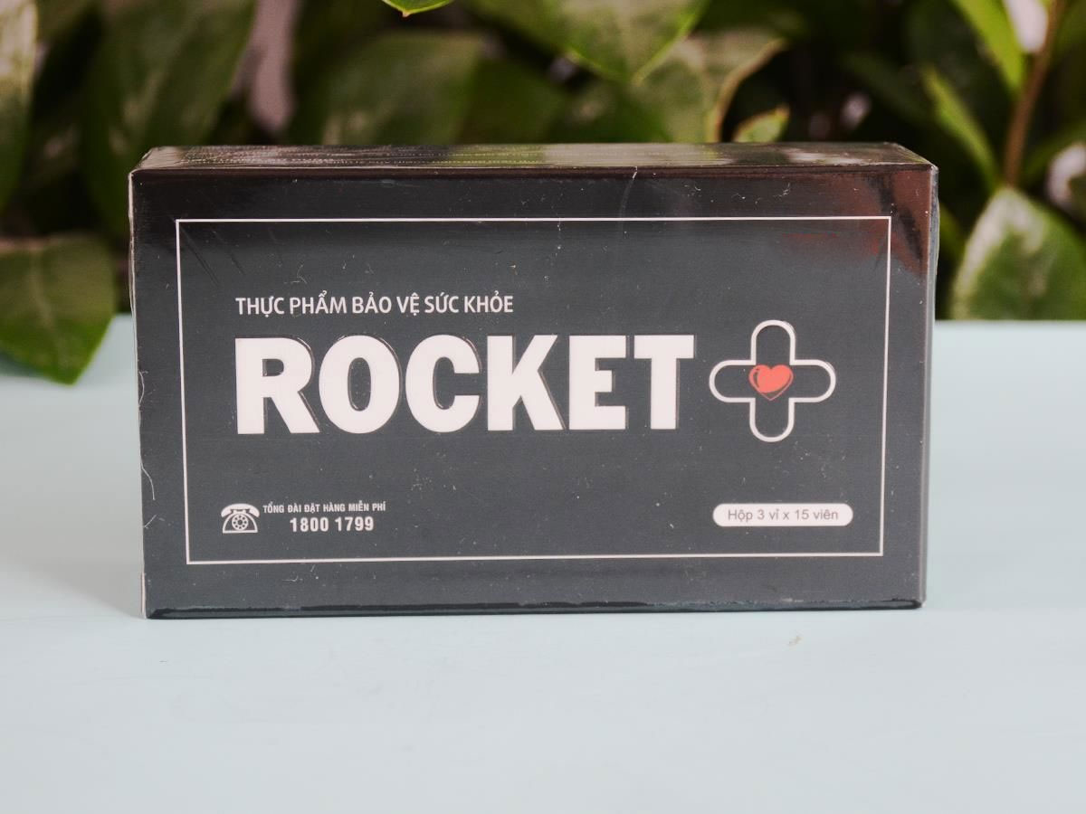 Hộp thuốc Rocket Plus cho nam giới